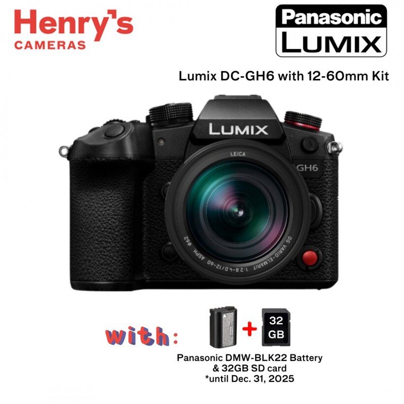 Panasonic DC-GH6 with 12-60mm Kit